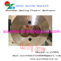 Bimetallic Conical Twin Screw For Extrusion Blow Machine 